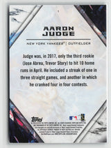 Aaron Judge 2018 Topps Fire #1