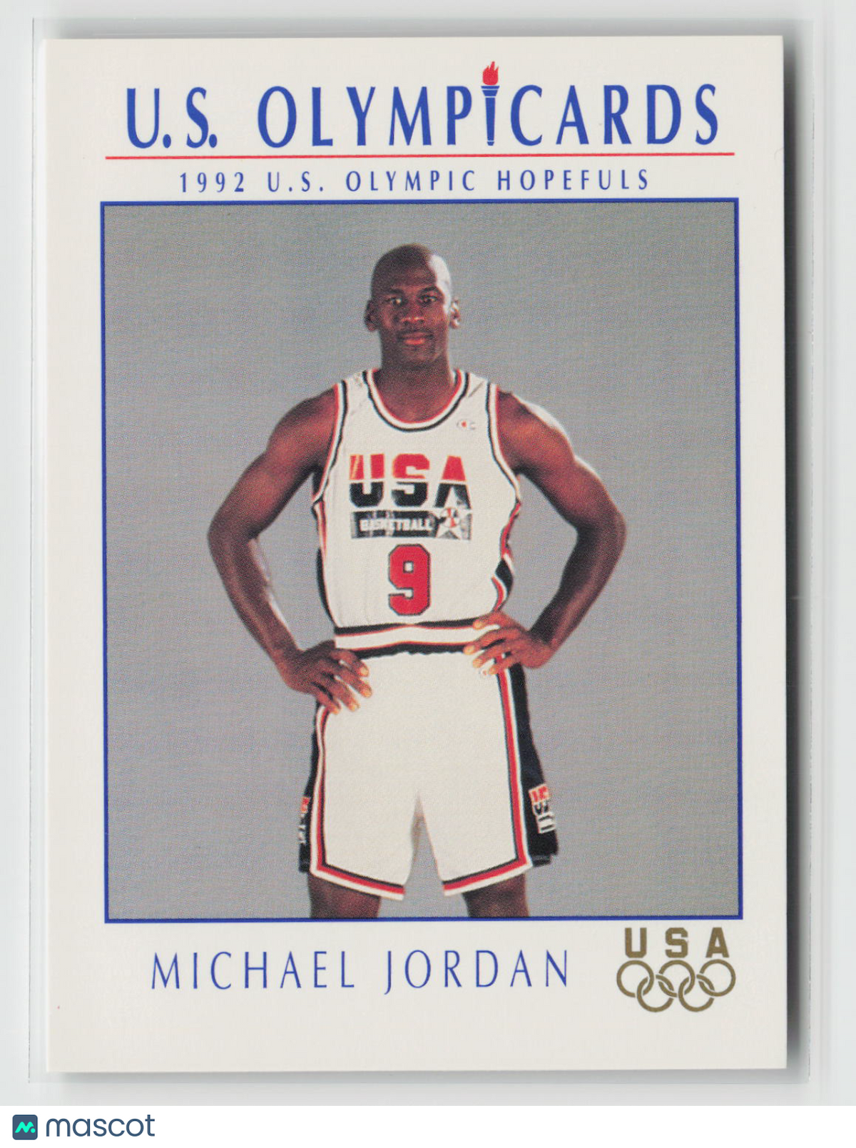Michael Jordan 1992 Impel U.S. Olympicards #12