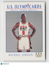 Michael Jordan 1992 Impel U.S. Olympicards #12