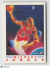 Michael Jordan 1991 Fleer #2 of 6