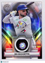 Bo Bichette 2026 Topps Tribute Stamp of Approval Relic #SOA-BBI 189/199