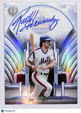 Keith Hernandez 2026 Topps Tribute Crest Calligraphy #TCC-KH 139/150