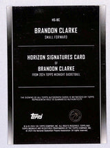 Brandon Clarke 2024 Topps Midnight Horizon Signatures #HS-BC