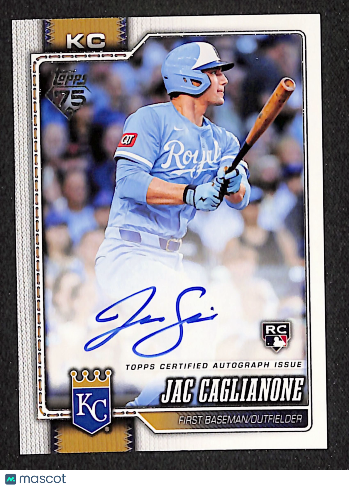 Jac Caglianone 2026 Topps Series One Real One Autographs #138