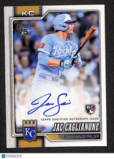 Jac Caglianone 2026 Topps Series One Real One Autographs #138