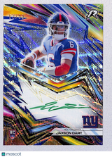 Jaxson Dart 2025 Topps Resurgence Football Neon Initiates #NI-JD 53/99