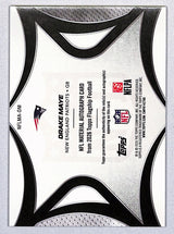Drake Maye 2026 Topps Flagship Football NFL Material #NFLMA-DM 79/99