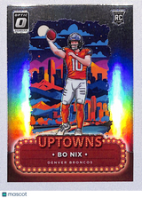 Bo Nix 2024 Panini Donruss Optic Uptowns #3