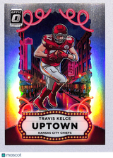 Travis Kelce 2025 Donruss Optic Football Uptown Prizm #22