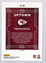Travis Kelce 2025 Donruss Optic Football Uptown Prizm #22