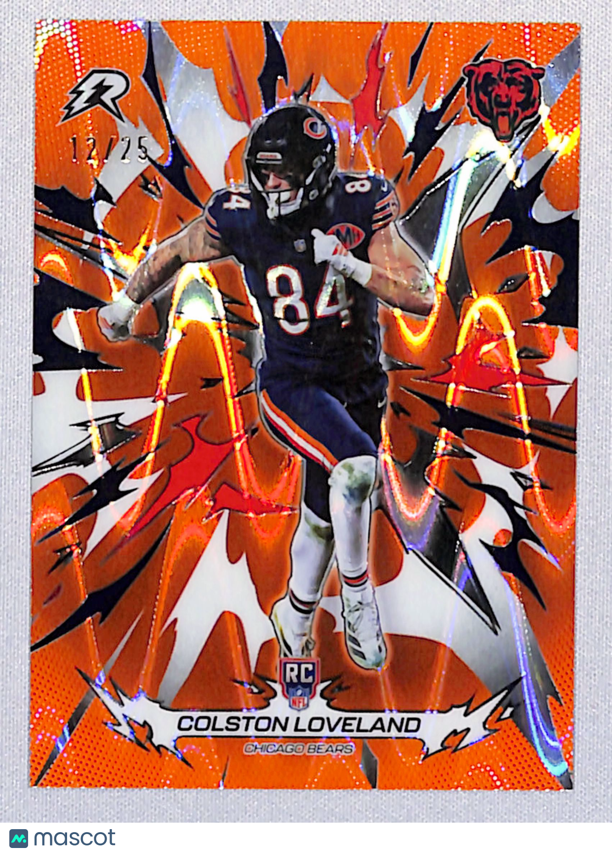 Colston Loveland 2025 Topps Resurgence Orange #116 12/25