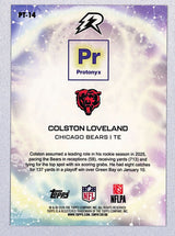 Colston Loveland 2025 Topps Resurgence Protonyx #PT-14 23/25