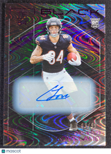 Colston Loveland 2025 Panini Black Football Royal Autographs #116 3/99