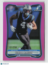 Tetairoa McMillan 2026 Topps Bowman Chrome Pink Refractor #BCV-14 151/250