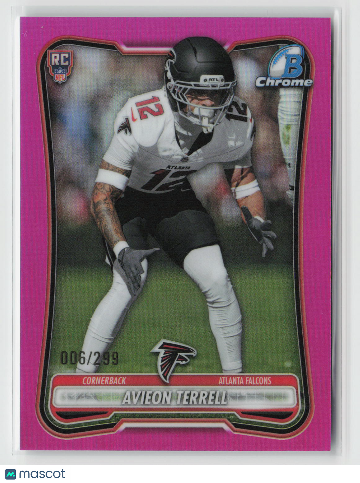 Avieon Terrell 2026 Bowman Chrome Fuchsia Refractor #BCV-193 006/299