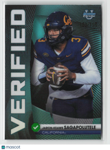 Jaron-Keawe Sagapolutele 2026 Bowman Chrome U Verified Aqua Refr #BV-5 150/199