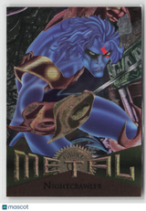 Nightcrawler 1995 Fleer Marvel Metal #7