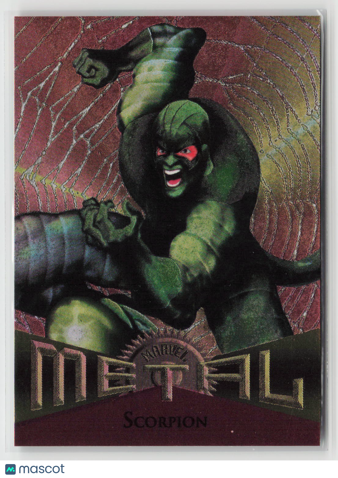 Scorpion 1995 Fleer Marvel Metal #76