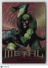 Scorpion 1995 Fleer Marvel Metal #76