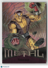 Shocker 1995 Fleer Marvel Metal #77