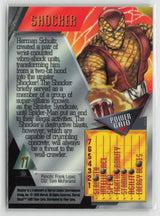 Shocker 1995 Fleer Marvel Metal #77
