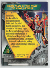 Iron Man 1995 Fleer Marvel Metal #130