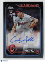 Cade Smith 2024 Topps Chrome Autograph #AC-CS