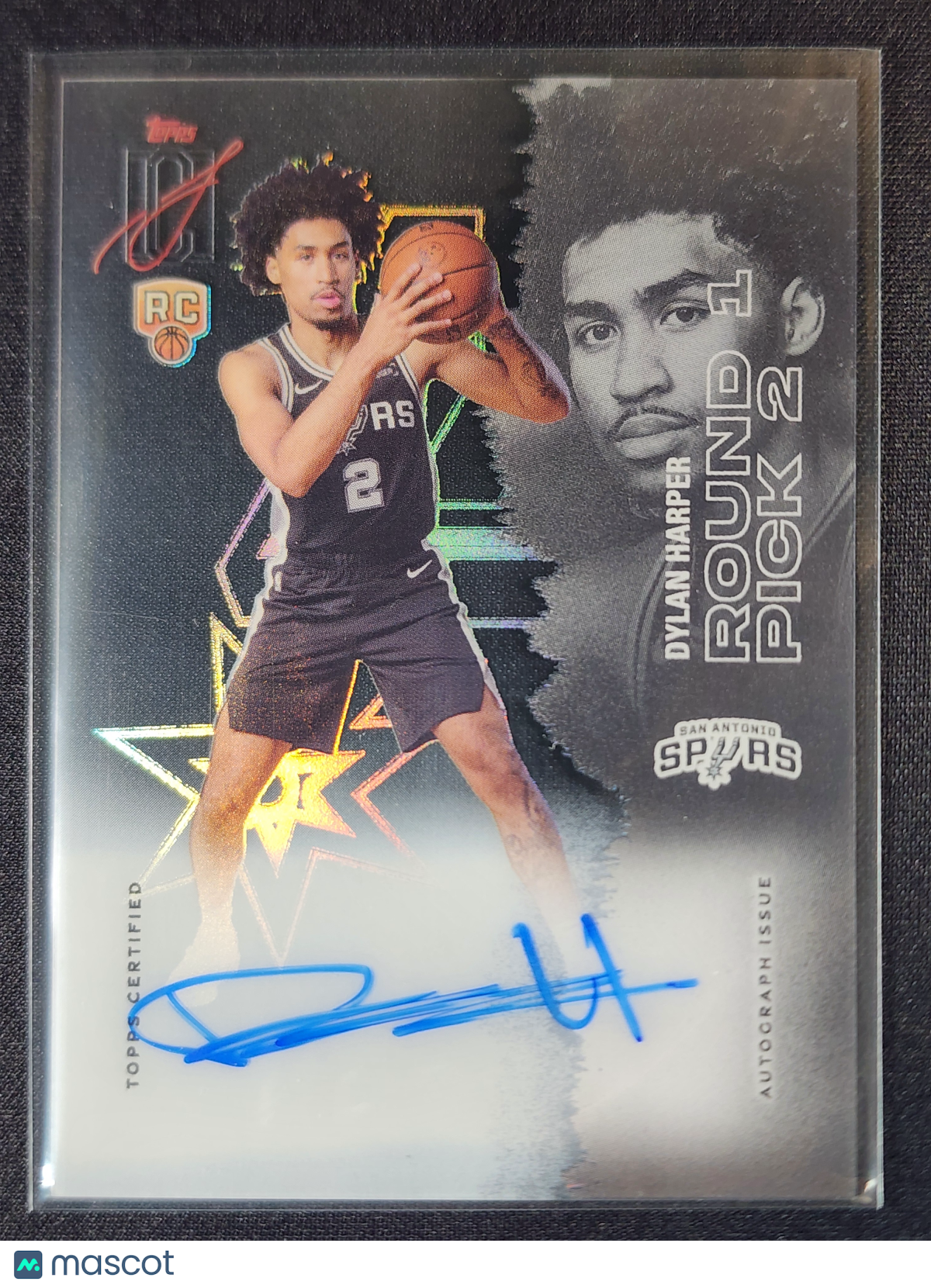Dylan Harper 2025-26 Topps Signature Class Rookie Crystal Clear Autograph CCA-DH