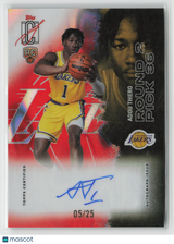 Adou Thiero 2026 Topps Signature Class Red #RCC-AT 05/25