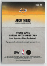 Adou Thiero 2026 Topps Signature Class Red #RCC-AT 05/25