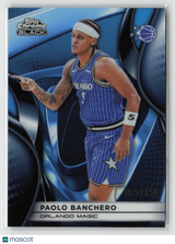 Paolo Banchero 2026 Topps Chrome Black Blue #97 095/150