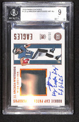 JJ Arcega-Whiteside HAT 2019 Panini Encased #123 /50 BGS 9