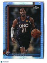 Aaron Wiggins 2025-26 Topps Chrome Update Prism Refractor #132