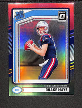 Load image into Gallery viewer, Drake Maye 2024 Donruss Optic Rated Rookies Preview Red and Green #379
