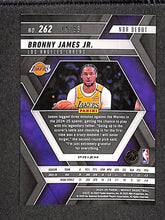Load image into Gallery viewer, Bronny James Jr. 2024-25 Panini Mosaic Purple Mosaic #262 #/99
