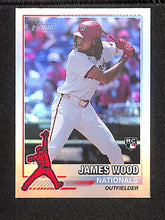 Load image into Gallery viewer, James Wood 2025 Topps Heritage 1976 Redefined Holographic #76R-11

