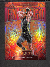Load image into Gallery viewer, Jayson Tatum 2024-25 Panini Select En Fuego Red Prizm #6 #/99

