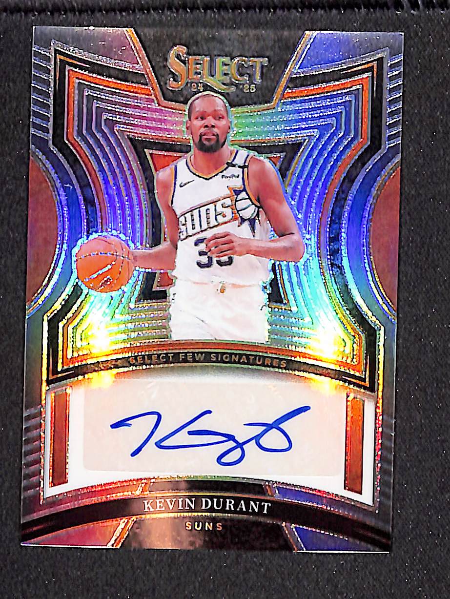 Kevin Durant 2024-25 Panini Select Few Signatures /30 #SF-DUR