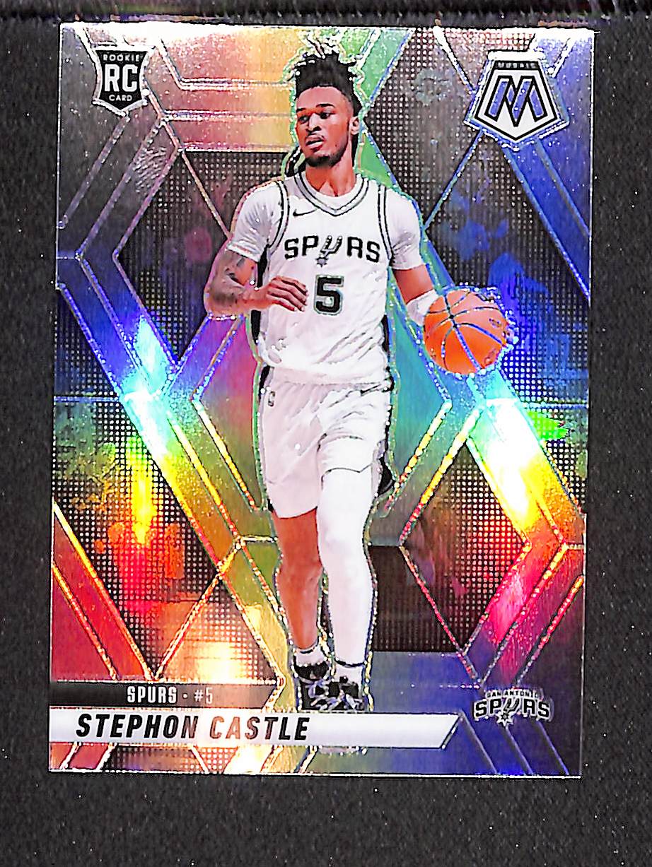 Stephon Castle 2024-25 Panini Mosaic Silver #236