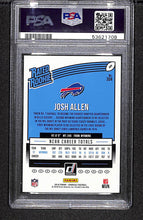 Load image into Gallery viewer, Josh Allen 2018 Panini Donruss #304 PSA 10
