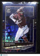 Load image into Gallery viewer, Fernando Tatís Jr. 2020 Donruss Optic Blue Pandora #111 /99
