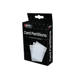 BCW: Card Partitions - Clear