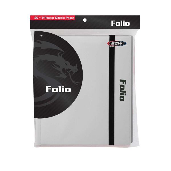 Folio 9-Pocket Album - White