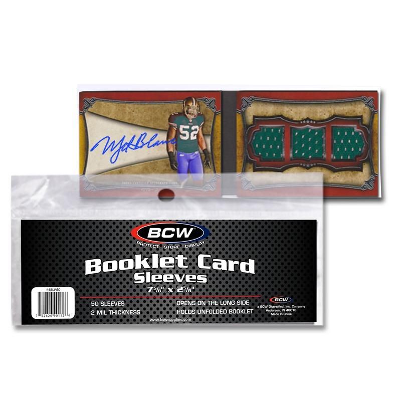 BCW: Booklet Card Sleeves