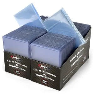 BCW: 200 Count Card Sleeve and Toploader Combo Pack
