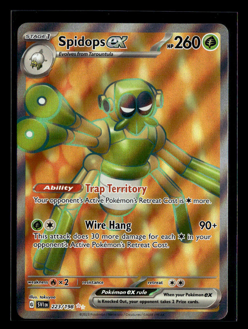 Spidops ex SV01: Scarlet & Violet Base Set #223/198