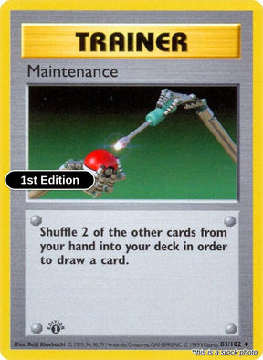 Maintenance