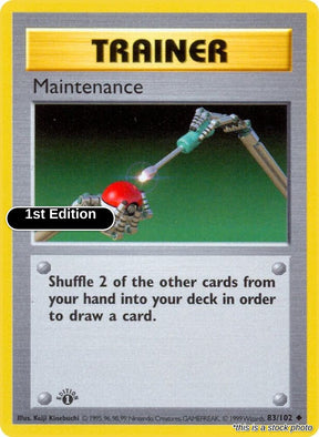 Maintenance