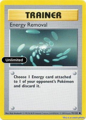 Energy Removal