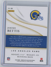 Load image into Gallery viewer, Jerome Bettis 2020 Immaculate 80 #09/10  S5057
